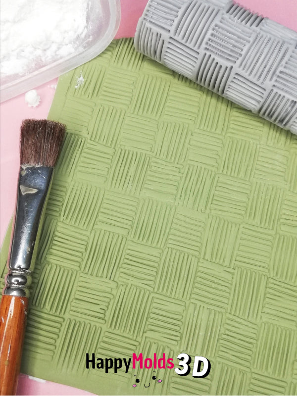Rattan texture roller 1