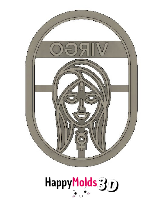 STL File Zodiac Virgo